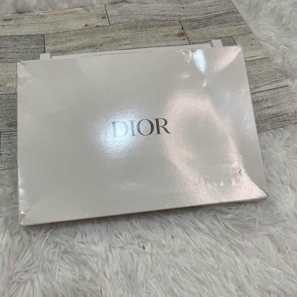 Christian Dior Black Cosmetic Bag Embroider Logo New - Picture 8 of 10